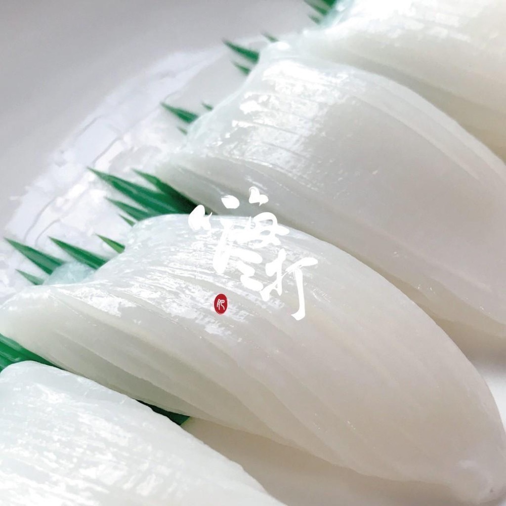 紋甲花枝 墨魚片 700g/盒35片 退冰即食【嗨三打】-細節圖3