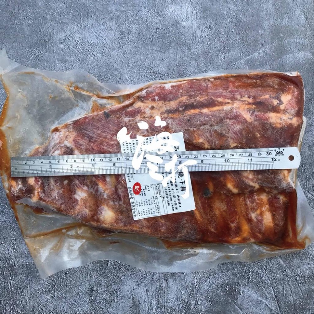 豬肋排 餐廳師傅指定使用 1.1kg-1,2kg(含醬汁)【嗨三打】-細節圖2
