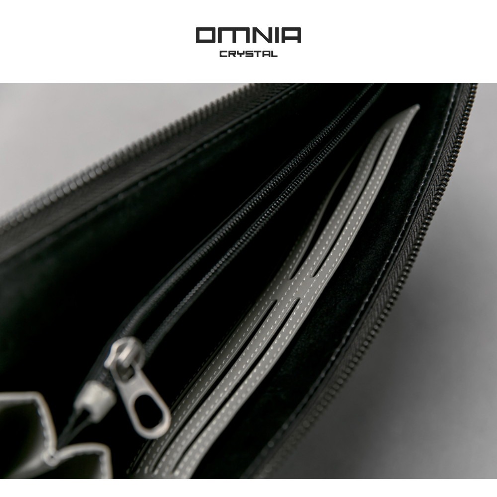 【WHOSE BAG】韓國OMNIA ZEKE頂級牛皮萬用商務包 真皮手拿包 男包 女包 NO.MB5099-細節圖7