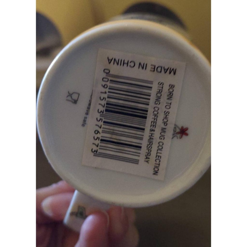 (全新)  Johnson Brothers 馬克杯  Born to Shop 購買狂想系列-細節圖5