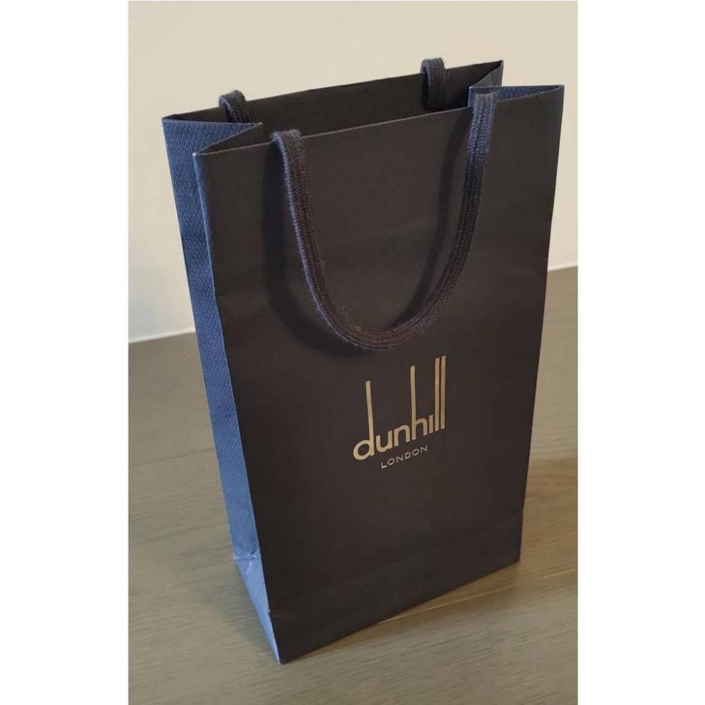 dunhill 紙袋 9.9成新 16x18x8cm 禮物袋 包裝袋