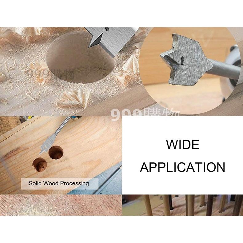 免運 扁鑽 木工加長 深孔利器 鑽頭 鑽尾 木材 木板 開孔器 挖孔 支羅鑽 電鑽 起子 擴孔鑽 木工鑽 開孔 木工-細節圖6