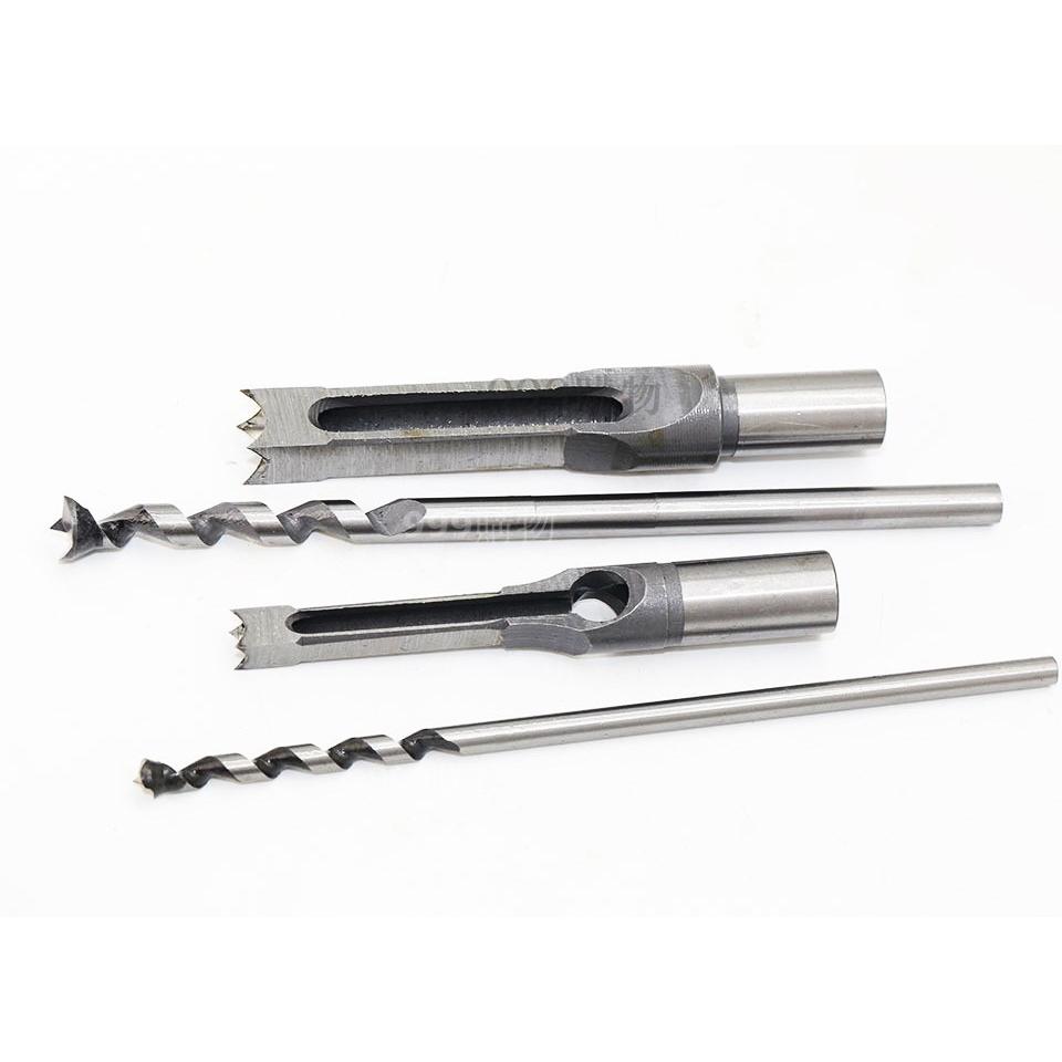 方孔 方孔鑽 鑽頭 鑽尾 角鑿 木工鑽頭 方孔鑽頭 榫眼鑽頭 方眼鑽 角鑿刀 鑿刀 鑽 開孔-細節圖2