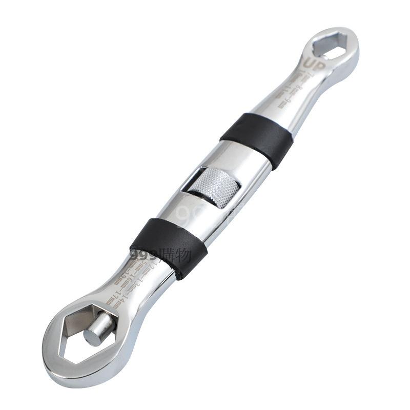 免運促銷 多功能 梅花扳手 萬用 活動 扳手雙頭 多用 萬能 快速 扳手 開口 棘輪 板手 梅開板手 開口板手 萬用-細節圖3