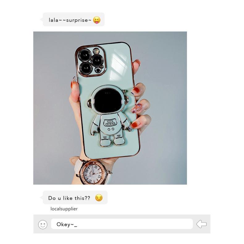 三星 A54 A34 A33 A13 A23 A53 A52 A52S A42 A32 M14 電鍍卡通防摔手機殼-細節圖8