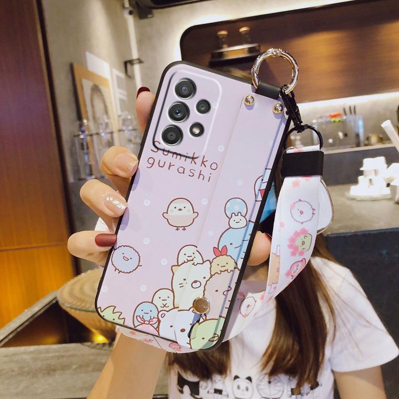 可愛掛繩防摔手機殼 三星 S23 Ultra S21 S20 FE S21+ S20+ S23+ 保護殼-細節圖6