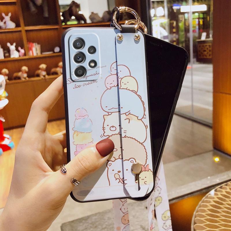 可愛掛繩防摔手機殼 三星 S23 Ultra S21 S20 FE S21+ S20+ S23+ 保護殼-細節圖8