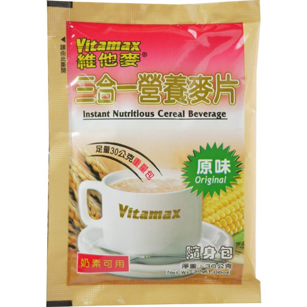【維他麥】三合一營養麥片(原味)-細節圖2
