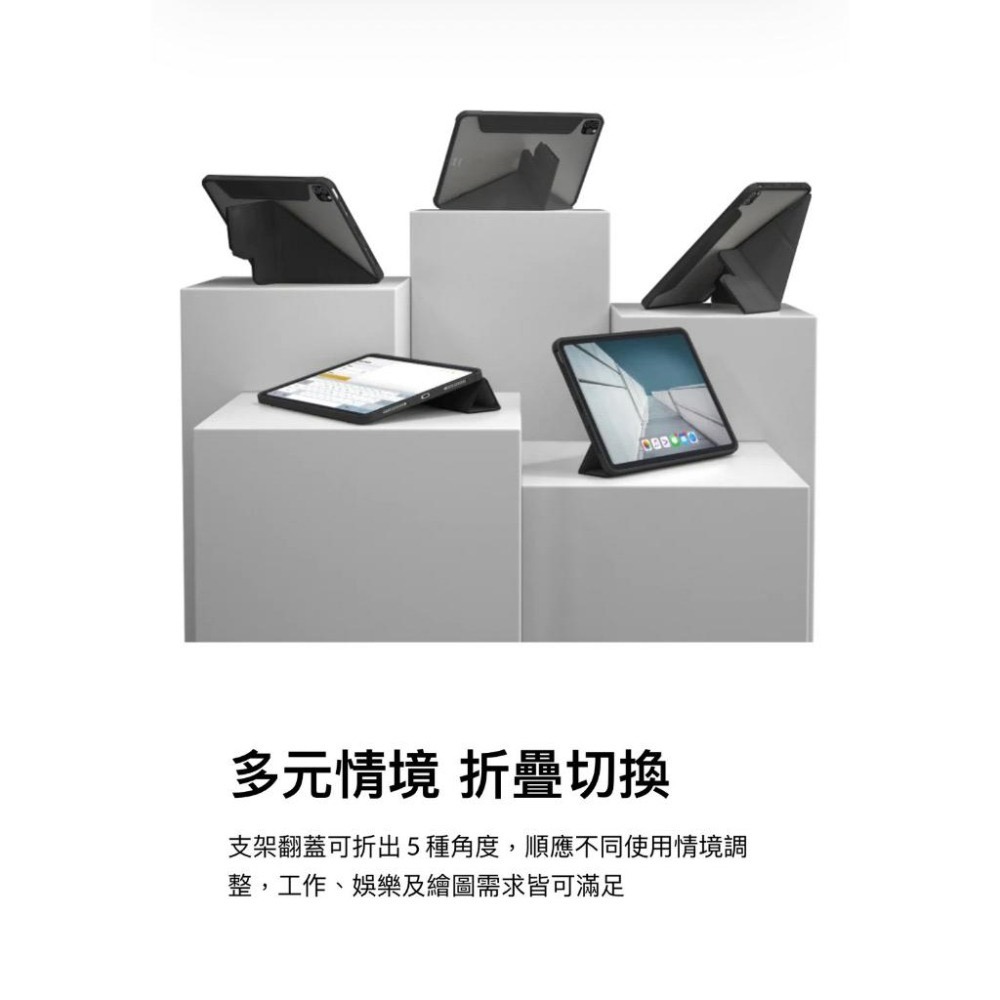 MAGEASY VIVAZ 多角度支架透明保護套 iPad Air/Pro 適用 原廠公司貨-細節圖5