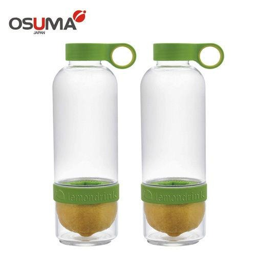 OSUMA 鮮活隨手瓶 鮮活檸檬隨行瓶 800ml (橘/綠隨機) 全新