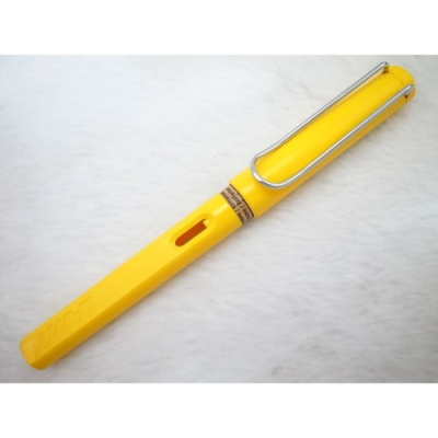 C166 Lamy 德國製 狩獵黃色 F尖鋼筆(9成新)