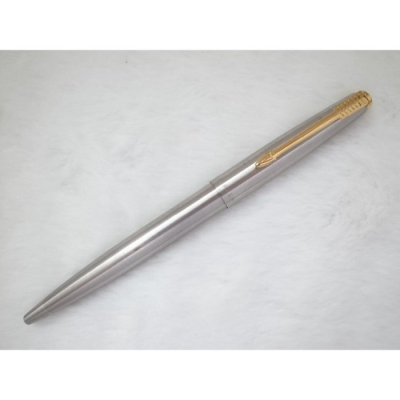 B022 實用的派克45 全鋼原子筆(7成新)(有螺紋握位)