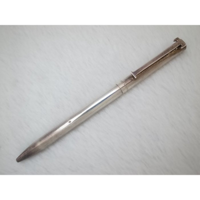 B052 Tiffany 美國製 純銀桿原子筆(7成新有凹痕)(旋轉式)