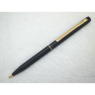 B076 西華 美國製 TRZ全消光黑 旋轉式原子筆(9成新)