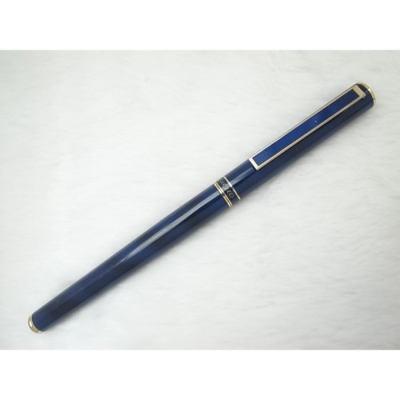 B131 三菱 日本製 exceed 藍色烤漆高級鋼珠筆(全金屬)(7成新)