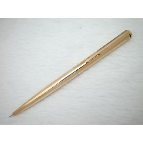 B245 派克 英國製 包金arrow 高級自動鉛筆0.5mm(旋轉式)(9.5成新)