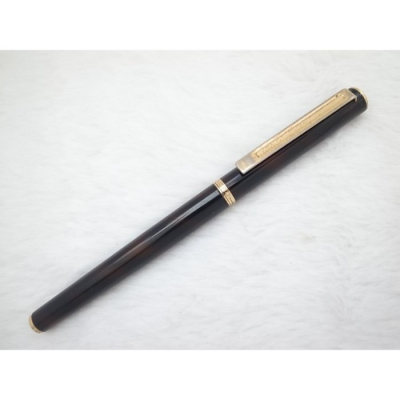 B262 三菱 日本製 exceed 木紋色烤漆鋼珠筆(6.5成新無凹)