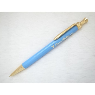 B330 范倫鐵諾 日本斑馬製 天空藍色 天頂按壓式自動鉛筆0.5mm(庫存新品但7.5成新品相)