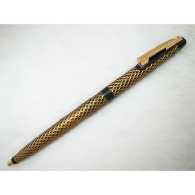 B359 西華 美國製 黑色金色帝國原子筆(7成新)(筆夾按壓式)