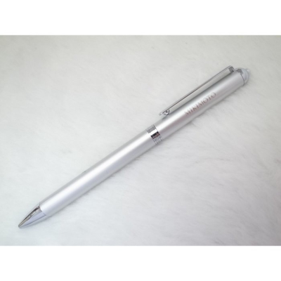 B483 MIKIMOTO 日本製 全金屬 銀色面 珍珠 原子筆(9成新)