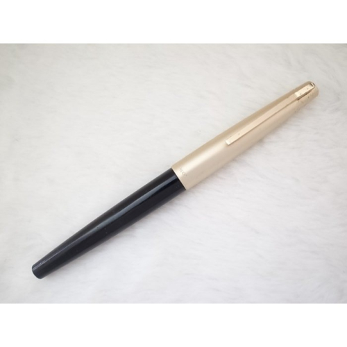 B567 早期 百樂 日本製 鋁蓋黑桿長鋼筆 14k F尖(附寫樂吸墨器)(6成新)