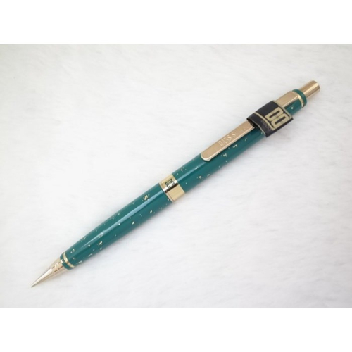 B694 Daks 寫樂日本製 綠色金蔥全金屬自動鉛筆(庫存新品)