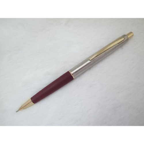 B741 日本櫻花製 鋼蓋紅桿 自動鉛筆0.5mm(8.5成新品相)