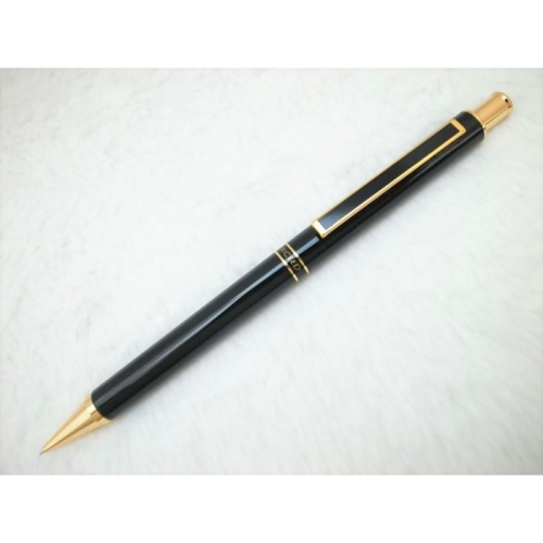 C251 高質感的 三菱 日本製 exceed 黑漆全金屬 自動鉛筆0.5mm(天頂按壓式)(庫存新品)