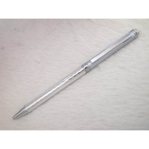 B905 日本MIKIMOTO 灰色全金屬原子筆(天頂有珍珠)(8成新)