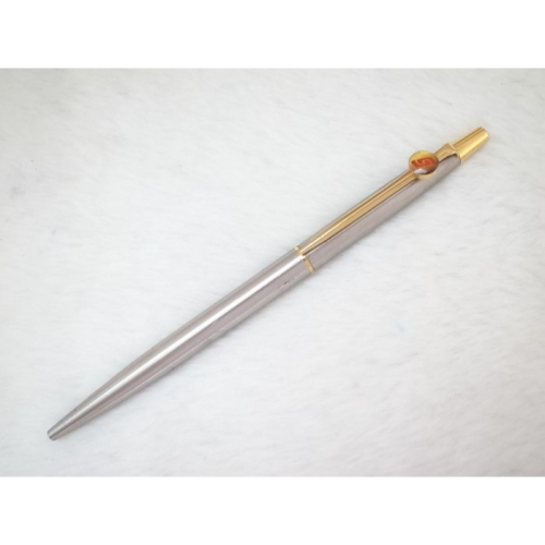 A062 卡達 瑞士製 全鋼金夾madison 高級原子筆(含全新原廠筆芯)(8成新筆夾有商標)