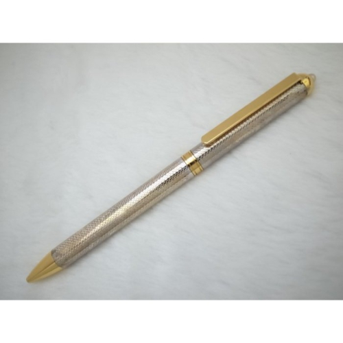 A259 MIKIMOTO 日本製 全金屬 珍珠 大麥紋原子筆(6成新無凹)