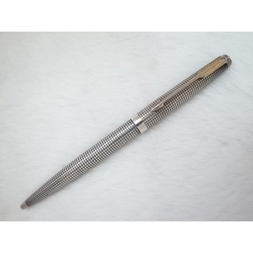 A305 1970s 派克 美國製 75 純銀高級原子筆(6成新有凹痕)