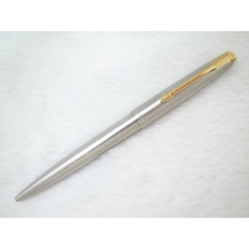 A451 派克 美國製 45全鋼原子筆(7成新天頂微傷)(鋼實心)