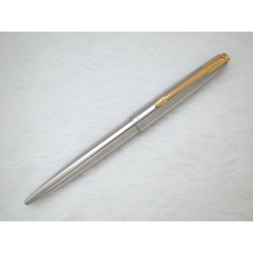 A532 派克 英國製 後期45型全鋼原子筆(9成新)(筆蓋按壓式)