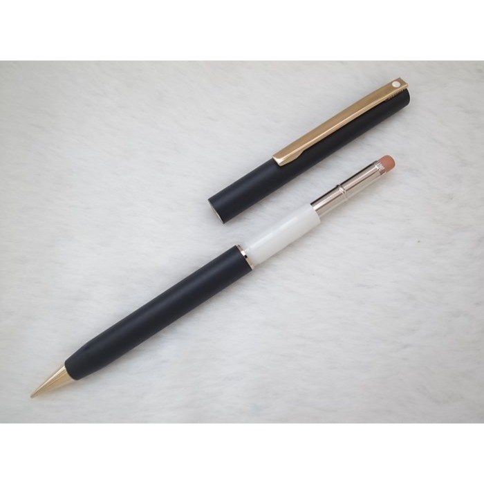 A534 西華 美國製 fashion 黑霧鋼自動鉛筆0.5mm(9.5成新)(天頂按壓式)-細節圖2