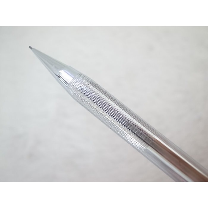 A596 Sonica 日本製 全金屬亮鉻自動鉛筆0.5mm(9成新)-細節圖3