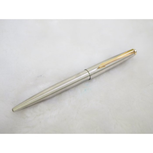 A663 經典的派克 英國製 45 金夾全鋼高級原子筆(9.5成新)(英製天頂有黑珠)