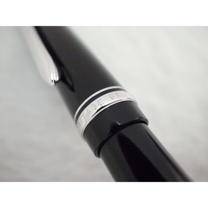 A672 百樂 日本製 custom91 銀色筆夾 自動鉛筆0.5mm(9.5成新)-細節圖4