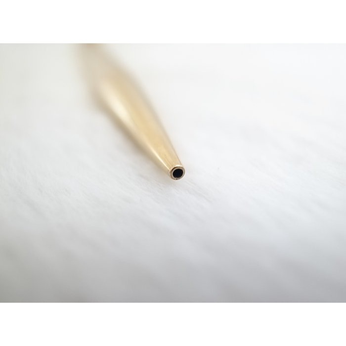 A695 少見的 萬寶龍 德國製 No1457 金色貴族自動鉛筆0.9mm(8成新)(天頂按壓式)-細節圖3