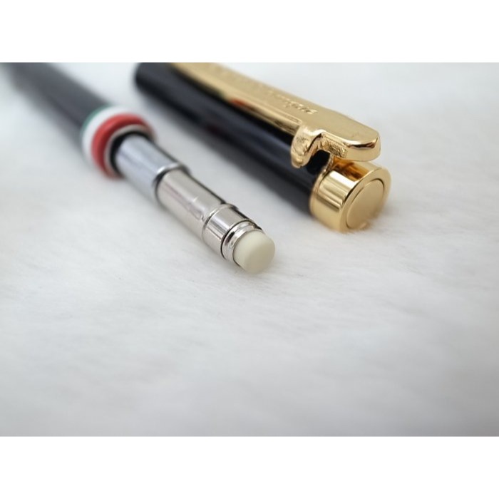 A696 Orobianco 日本製 黑色烤漆全金屬自動鉛筆0.5mm(9成新)-細節圖3
