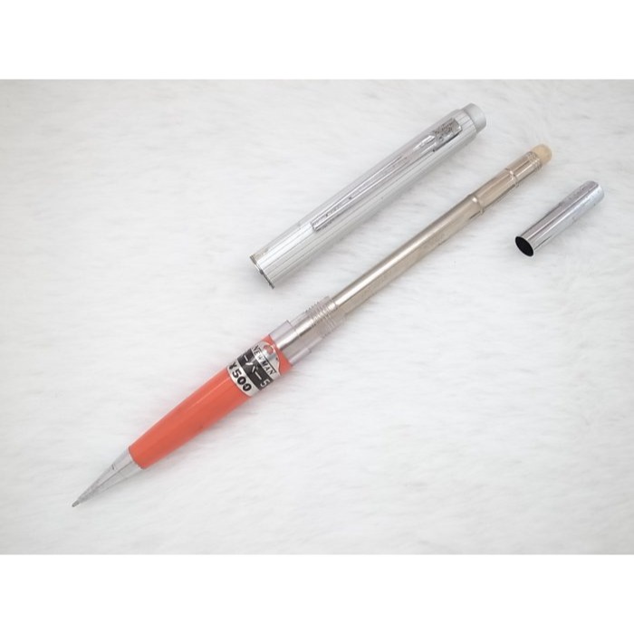 A723 Newmen 日本製 鋁蓋珊瑚紅自動鉛筆0.5mm(庫存新品)-細節圖2