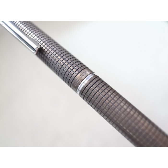 A759 1970s 百樂 日本製 custom 純銀自動鉛筆0.5mm(9成新但筆夾有退金)(天頂按壓式)-細節圖4
