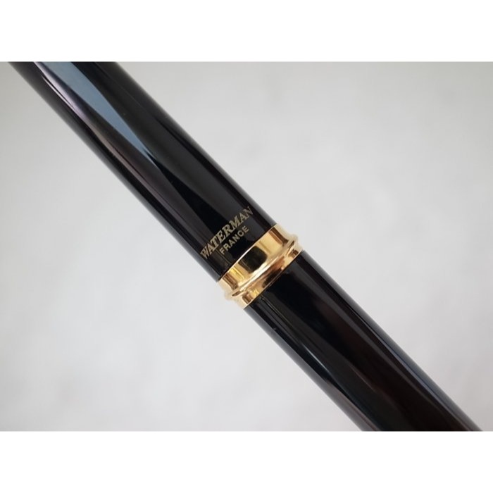 B777 法國waterman製 黑色烤漆全金屬自動鉛筆0.5mm(美麗的旋轉式)(9.5成新)-細節圖2