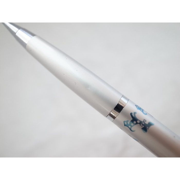 A833 櫻花 日本製 銀色小狗自動鉛筆 0.5mm(庫存新品但8成新品相)-細節圖3