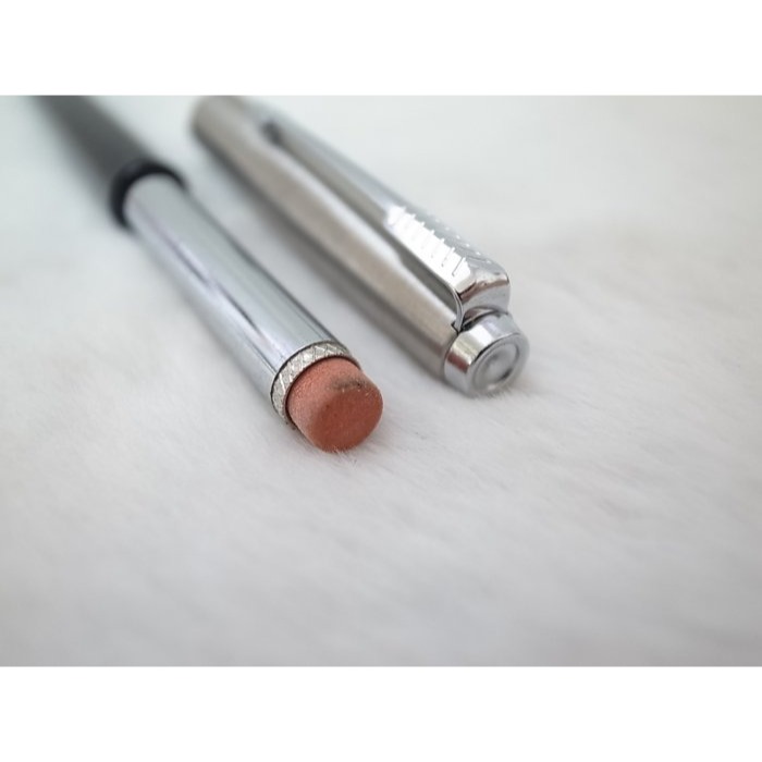 A844 派克 美國製 21型鋼蓋黑桿自動鉛筆0.9mm(高質感)(9.5成新)-細節圖3
