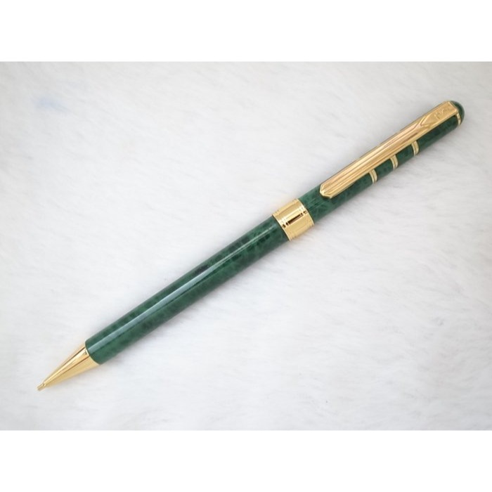 A857 YSL日本製 綠雲色烤漆自動鉛筆0.5mm(9成新)-細節圖2