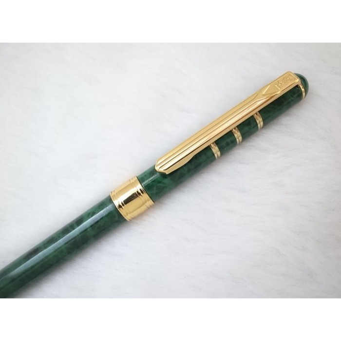 A857 YSL日本製 綠雲色烤漆自動鉛筆0.5mm(9成新)-細節圖3