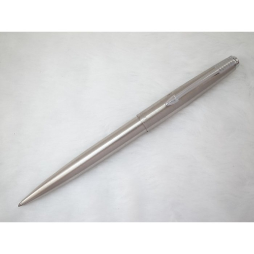 A875 經典款的 派克70年代早期45全鋼 原子筆(銅實心)(9成新)(筆蓋按壓式)