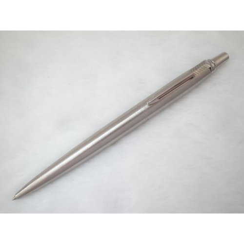 A876 派克 美國製 記事全鋼原子筆(9成新)(筆蓋按壓式)