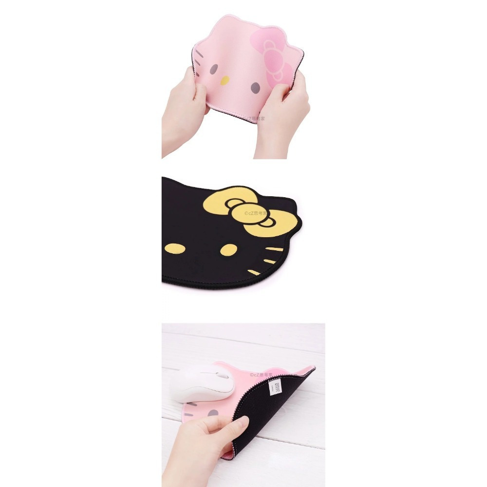 GARMMA Kitty LINE BT21蠟筆小新 造型滑鼠墊 大頭款滑鼠墊 布面止滑墊 桌墊 電腦滑鼠墊 正版授權-細節圖9